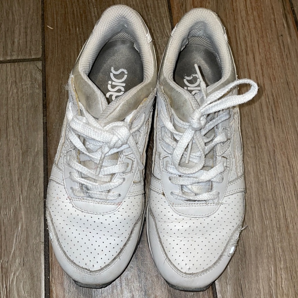 ASICS white sneakers